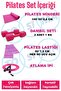 Pilates Set - Mat Dumbbell, Jump Rope and Resistance Band - 2