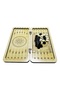 2025 Izmir Clock Tower Travel Mini Mobile Bag Pocket Camping Picnic Play Leisure Wood Backgammon Set - 3