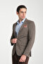 Men's Plaid 360 All Direction Stretching Slim Fit Slim Fit Mono Collar Print Blazer Jacket - 2