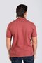 Twins 1 Men's 100% Cotton Pique Polo Neck T-Shirt Dusty Rose - 4