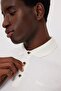 Tylen Men's 100% Cotton Polo Neck T-Shirt Ecru - 5
