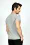 Bernt Men's 100% Cotton O-Neck T-Shirt Gray Melange - 5