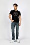 Camo Men's 100% Cotton O-Neck T-Shirt Black