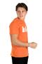 Londonlogo Men's 100% Cotton O-Neck T-Shirt Orange - 2