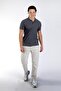 Miles men's pique polo collar t-shirt anthracite