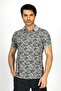 Newjoseph Men's 100% Cotton Polo Collar T-Shirt Light Gray - 2