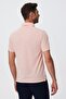 Jake Men's 100% Cotton Polo Neck T-Shirt Pastel Pink - 4