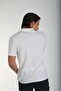 Twins 1 Men's 100% Cotton Pique Polo Neck T-Shirt White - 2