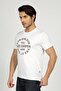 Camo Men's 100% Cotton O-Neck T-Shirt White - 4