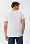 Brendon Men's 100% Cotton Crew Neck T-Shirt Off White - 4