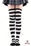 3 Pairs of Women's Above-Knee Patterned Socks - 3