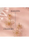 Granada-Gold Flower Earrings - 3