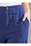 Crinkle Elasticated Full Length Pant with Pocket Detail - 3