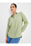 Roll-Up Sleeve Crepe Oversized Longline Shirt - 3