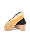 Real Handcrafted Heel Closed Ankle Strap Linen Espadrille Wedge Heel Handmade - 4