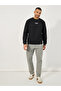 Relaxed Fit Puff Print Fleece Sweatshirt - 2