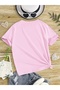 Donut and Milkshake Children's T-Shirt Combed Crew Neck T-Shirt for Kids - 2