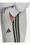 Essentials 3-Stripes Fleece Open Hem Pants - 5