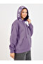 Longline Printed Hoodie with Front Pocket - 3