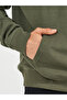 Relaxed Fit Fleece Hoodie with Kangaroo Pocket - 3