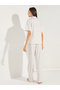 AOP Drop Shoulder Contrast Piped Shirt & Pyjama Set - 4