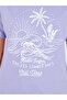 Paradise Graphic Dropped Shoulder T-Shirt & Pyjama Set - 4