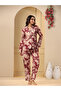 Cotton Floral Pocket Detail Shirt & Pyjama Set - 3