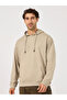 Relaxed Fit Back Printed Hoodie - 4