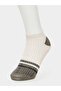 Set of 5 - Striped Detail Crew Socks - 6