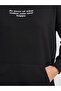 Oversized Fit Longline Slogan Hoodie - 4