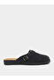 Faux Leather Slip On Clogs with Buckle Detail