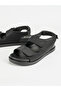 Double Velcro Strap Open Toe Sandals - 4