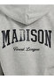Oversized Longline  Slogan Hoodie - 5