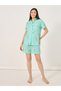 Floral Print Pocket Detail Shirt and Shorts Set