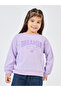 Slogan Print Sweatshirt with Dropped Shoulder