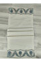 Lace Linen Fabric Runner 40 cm X 120 cm (Blue) - 3