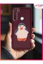 Blue Antartik Penguin Cherry Rotten for Xiaomi Redmi Note 8 Thick Pan Silicone Case