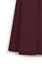 Long Flared Skirt with Pensli Burgundy - 3