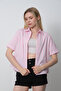 Cotton Short Sleeve Striped Shirt - 4