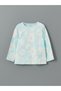 Vizyon New Season Crew Neck Floral Baby Girl Pajama Set 2-Piece - 6