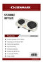 Electric Double Burner Hot Plate 2500 W Omhp2396 Induction Cooker - 6