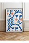 Single Wooden Framed Painting One Piece Poster Painting Tk/900
