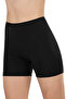 Women's Lycra Single Jersey Above Knee Leggings |   Black K26591 - 3