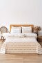 Harmony Cream Double Duvet Cover Set - 8 Piece Dowry Set - 4