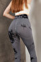 Seamless Push-Up Gathering Tie-Dye Pattern Sports Leggings Missta1816 - 7