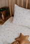 Baby Size (Without Sheets) Duvet Cover Set 100X150 cm |   Simple Brown Leaves - 3