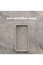 Liquid Silicone for iPhone 16E case cover (2025) Soft Microfiber Lining - Stone - 5