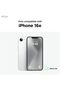 Liquid Silicone for iPhone 16E case cover (2025) Soft Microfiber Lining - Light Blue - 2
