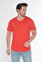 Men's Wide Neck 100% Cotton Loose T-Shirt - 5