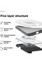 Magnetic Liquid Silicone for iPhone 16E case cover compatible with MagSafe Shockproof - Black - 6